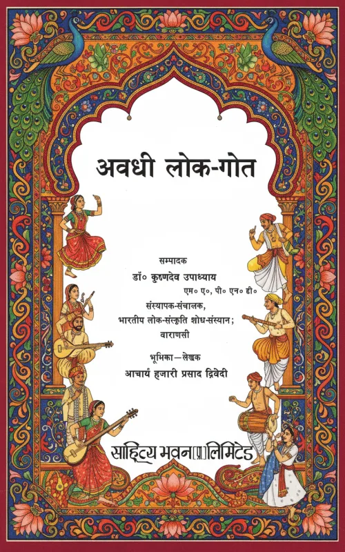 Avadhi Lok Geet - Hazari Prasad Dwivedi | हिन्दी पुस्तक कवर (Hindi PDF Book Cover)