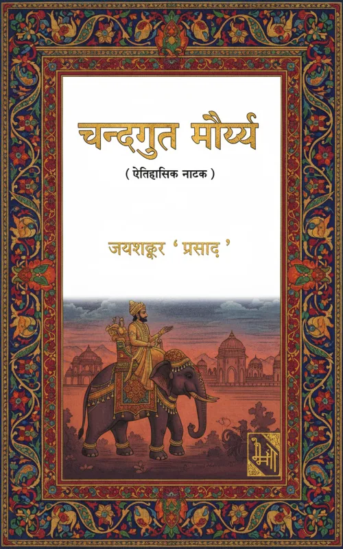 चंद्रगुप्त मौर्य - जयशंकर प्रसाद | हिन्दी पुस्तक कवर (Hindi PDF Book Cover)